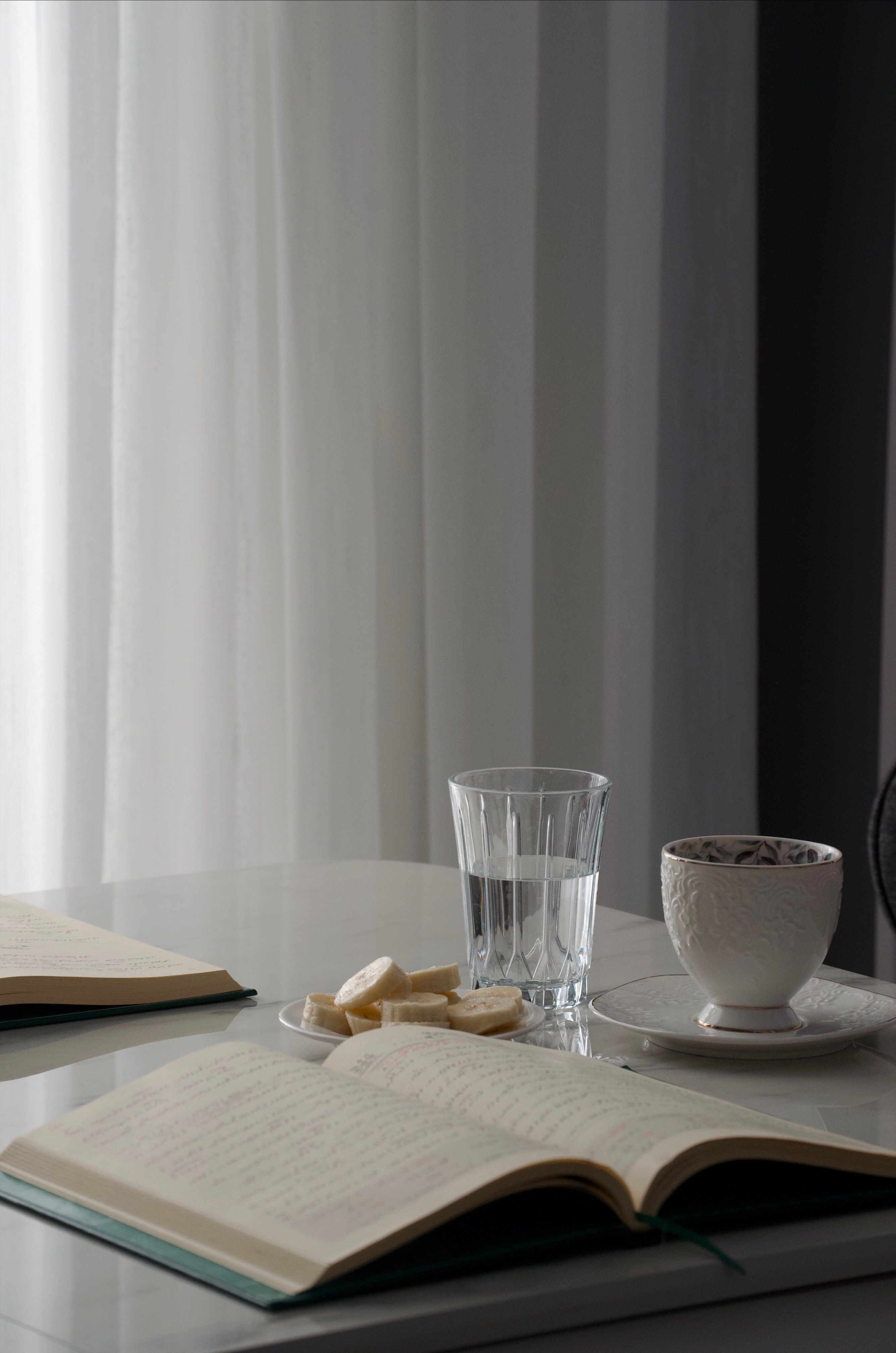 Mindful breathing for mental clarity and focus, serene middle-aged person practicing deep breathing on yoga mat, morning light.